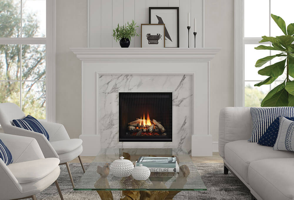 Regency-Gas-Fireplace-G600-Birch-Logs