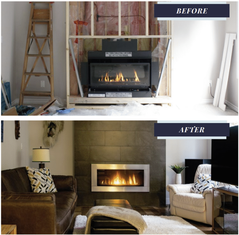 Fireplace Makeover HZ40E Regency Fireplace Remodel